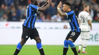 金年会- 卢卡库回归首发，国米锋线重组成功  